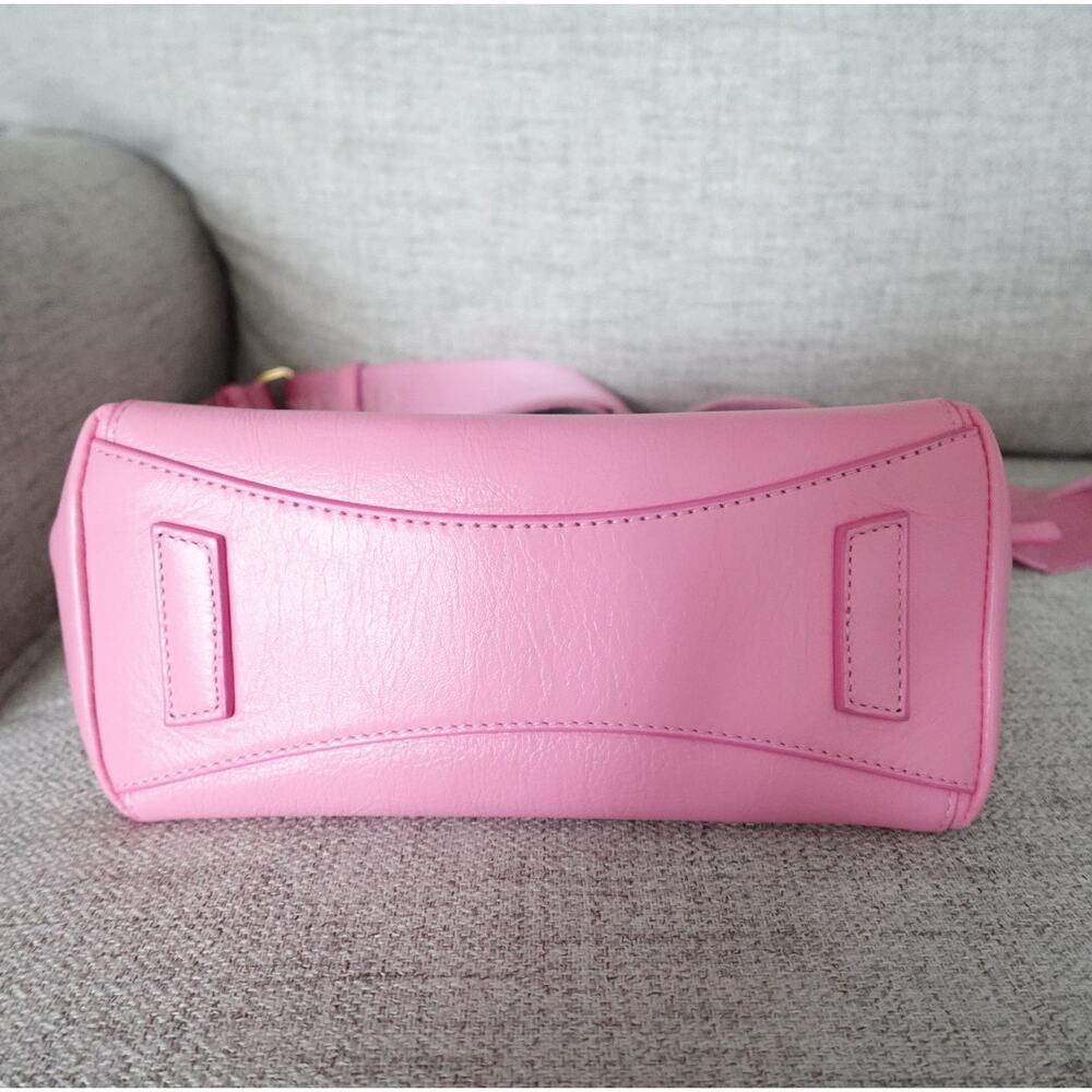 Givenchy Mini Antigona Sport Pink Satchel Crossbody Bag Feminine Girly Barbie - Picture 7 of 16